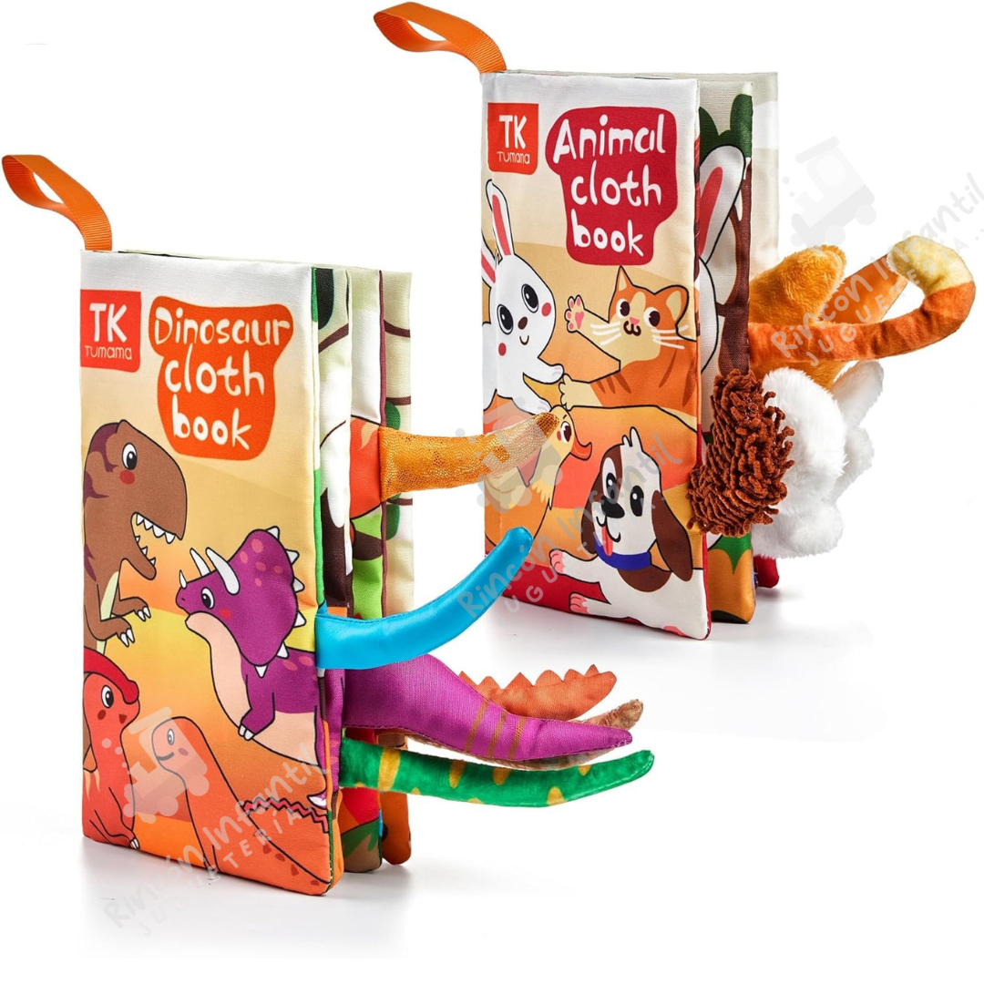 Libro de tela con colas 0