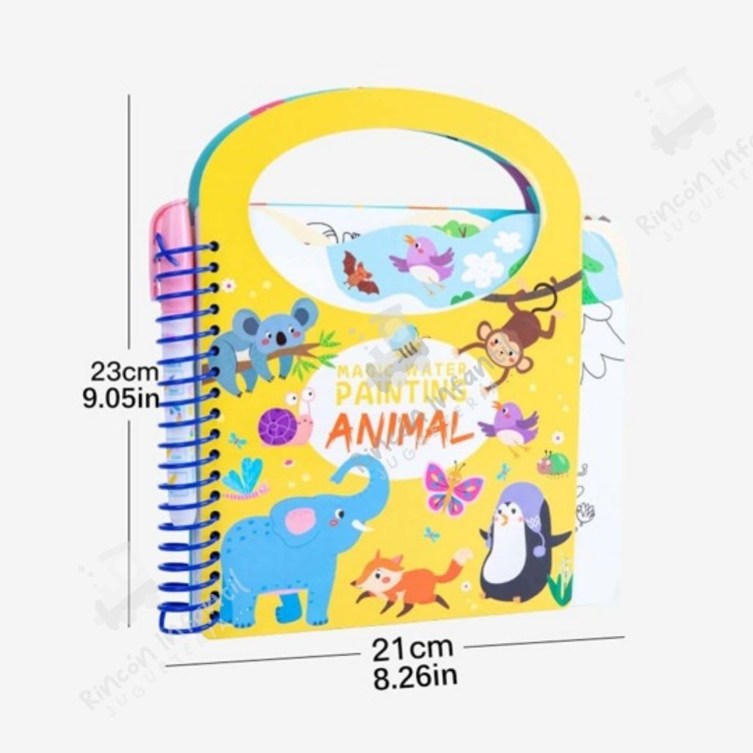 Libro Pinta Con Agua8