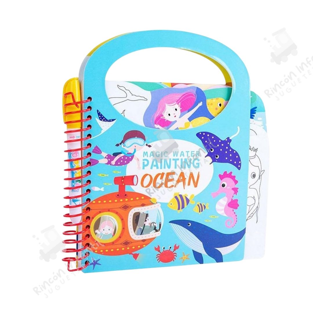 Libro Pinta Con Agua3