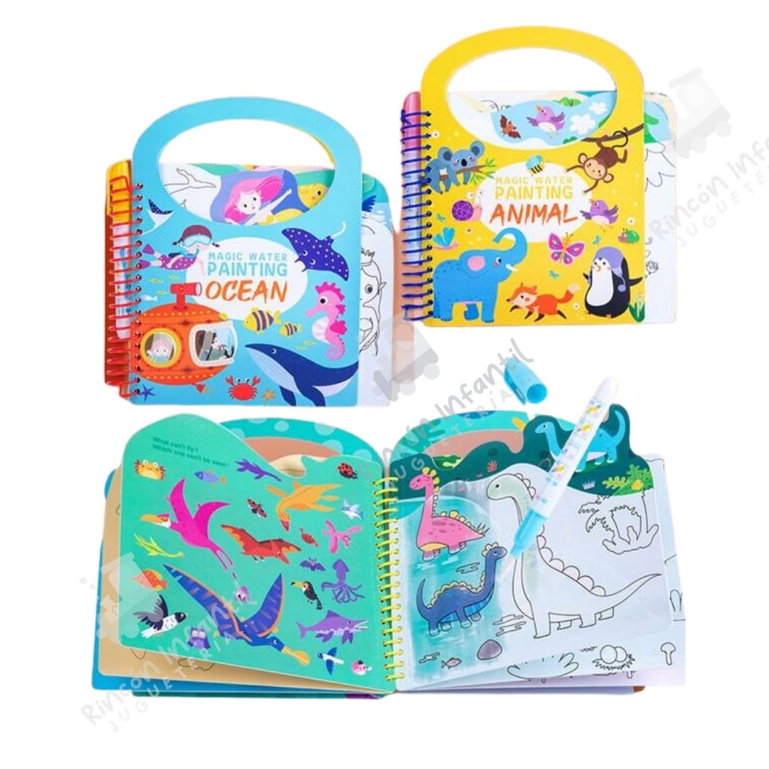Libro Pinta Con Agua2