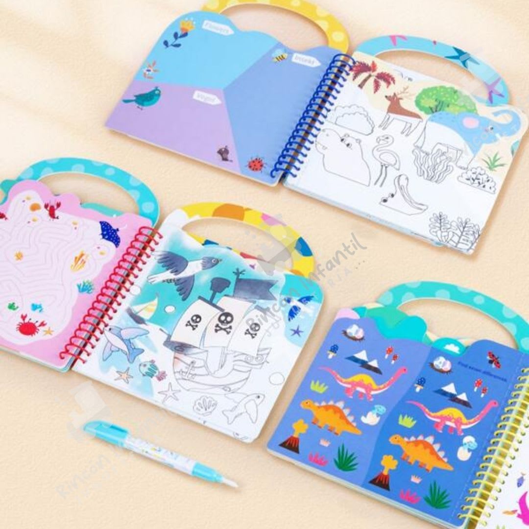 Libro Pinta Con Agua4