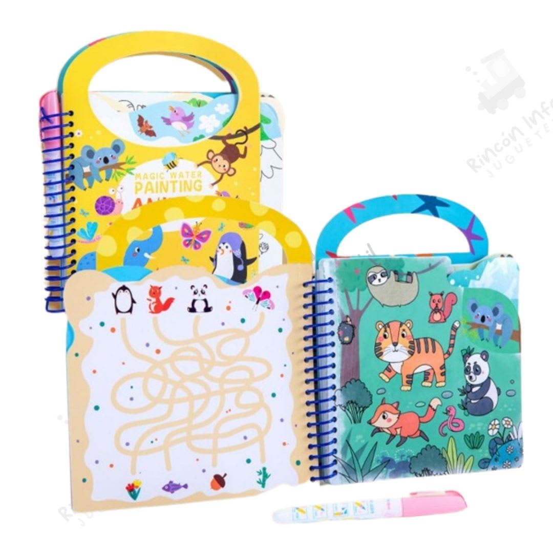 Libro Pinta Con Agua6