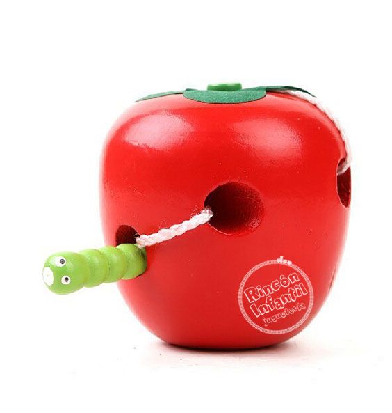MANZANA DIDÁCTICA, ENHEBRADOR DE MADERA1