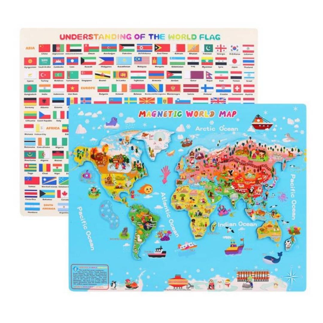 Mapa del mundo Magnetico2