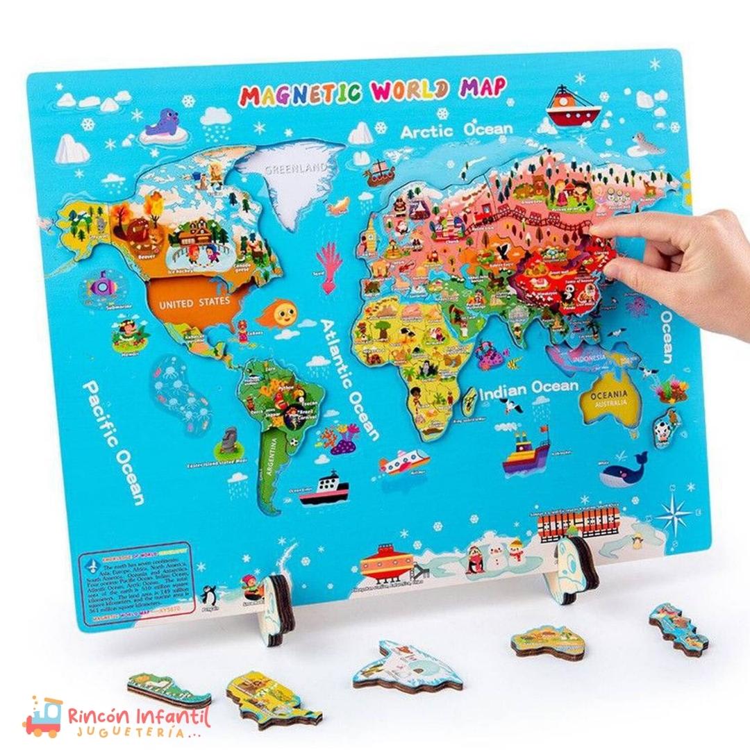 Mapa del mundo Magnetico 0