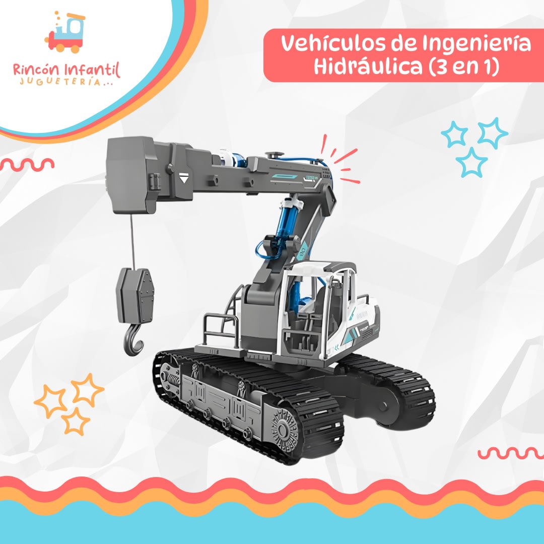 Vehiculos de ingenieria hidraulica 3 in 13
