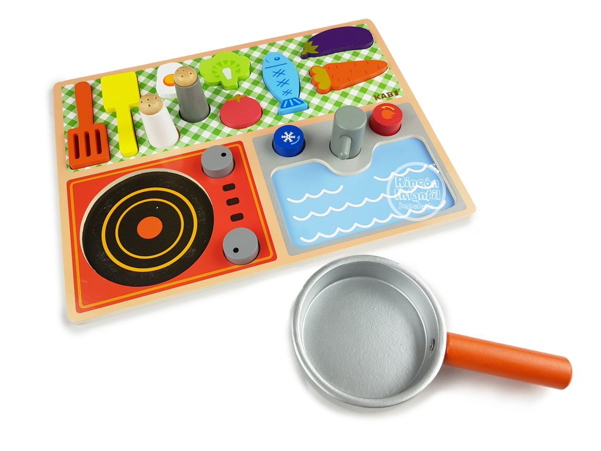 Cocina encimera de madera.3