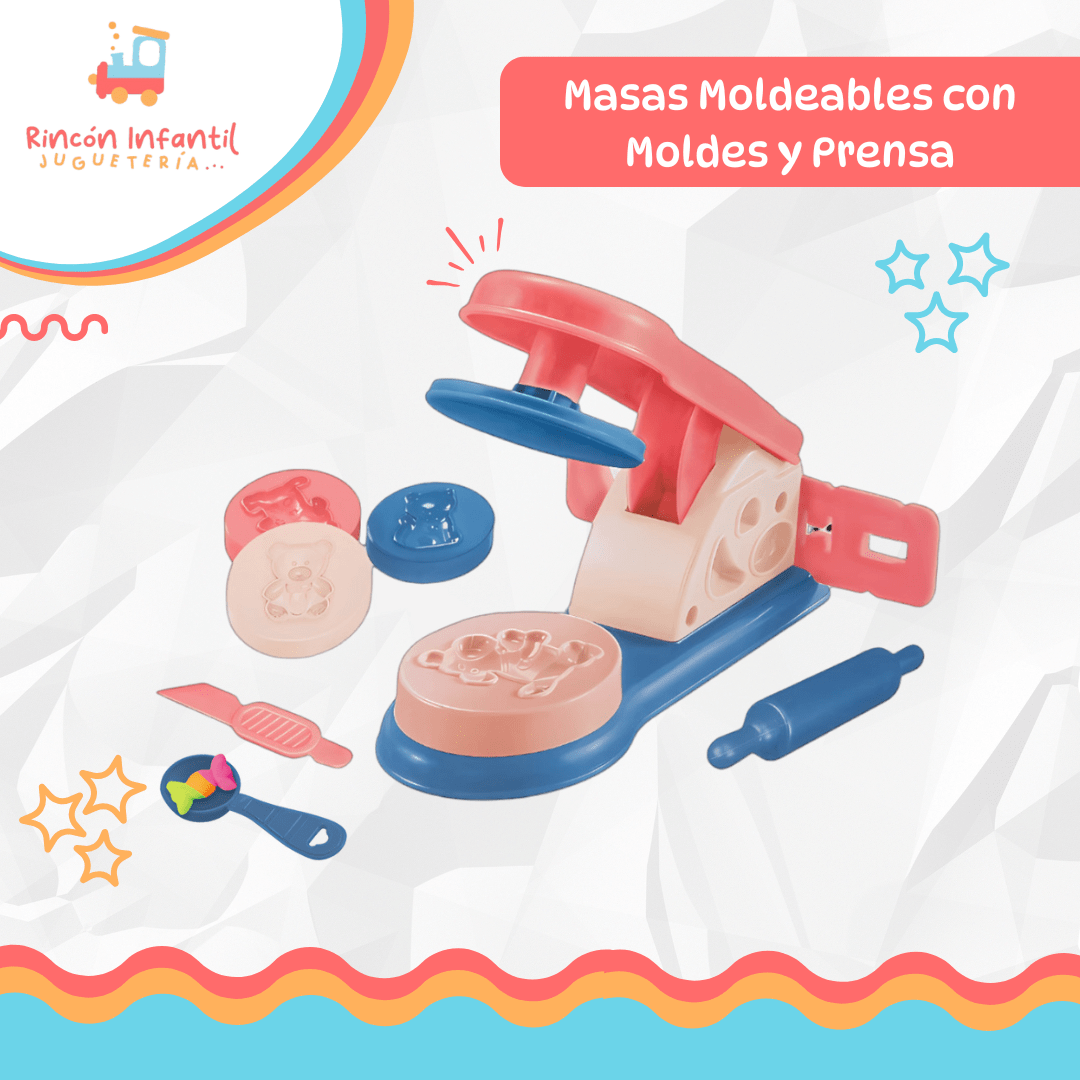 Maquina de masas con moldes y accesorios4