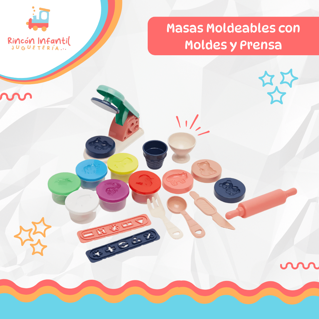 Maquina de masas con moldes y accesorios2