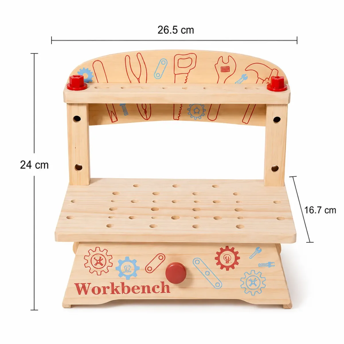 Mesa de Herramientas de Madera5