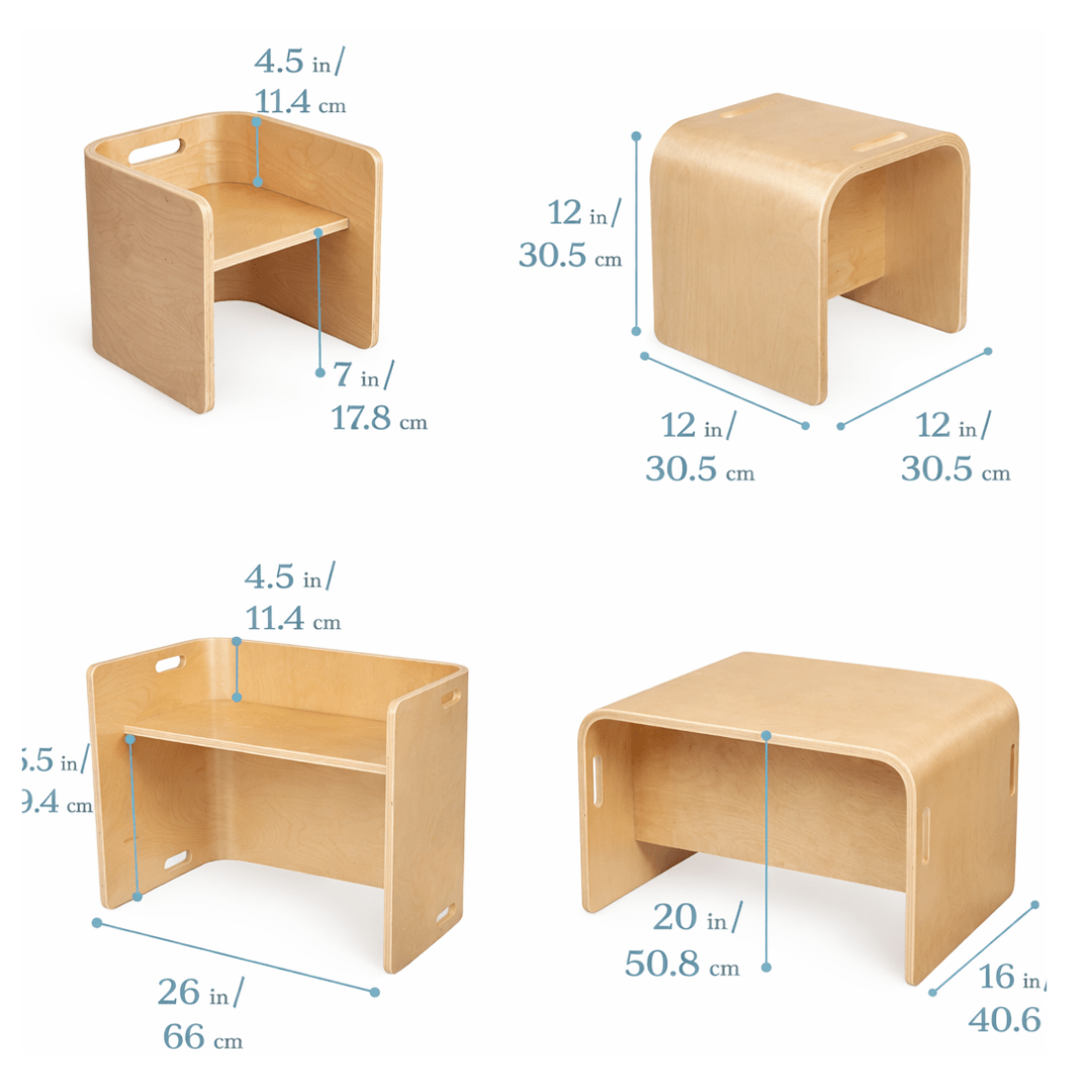 Mesa con sillas Multiuso11