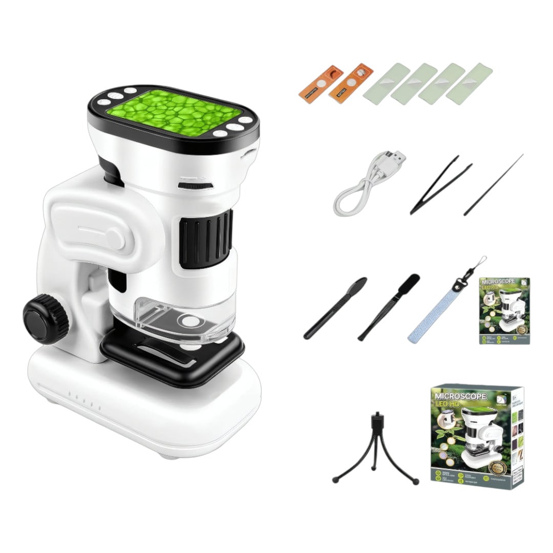 Microscopio Digital Infantil con Pantalla HD5