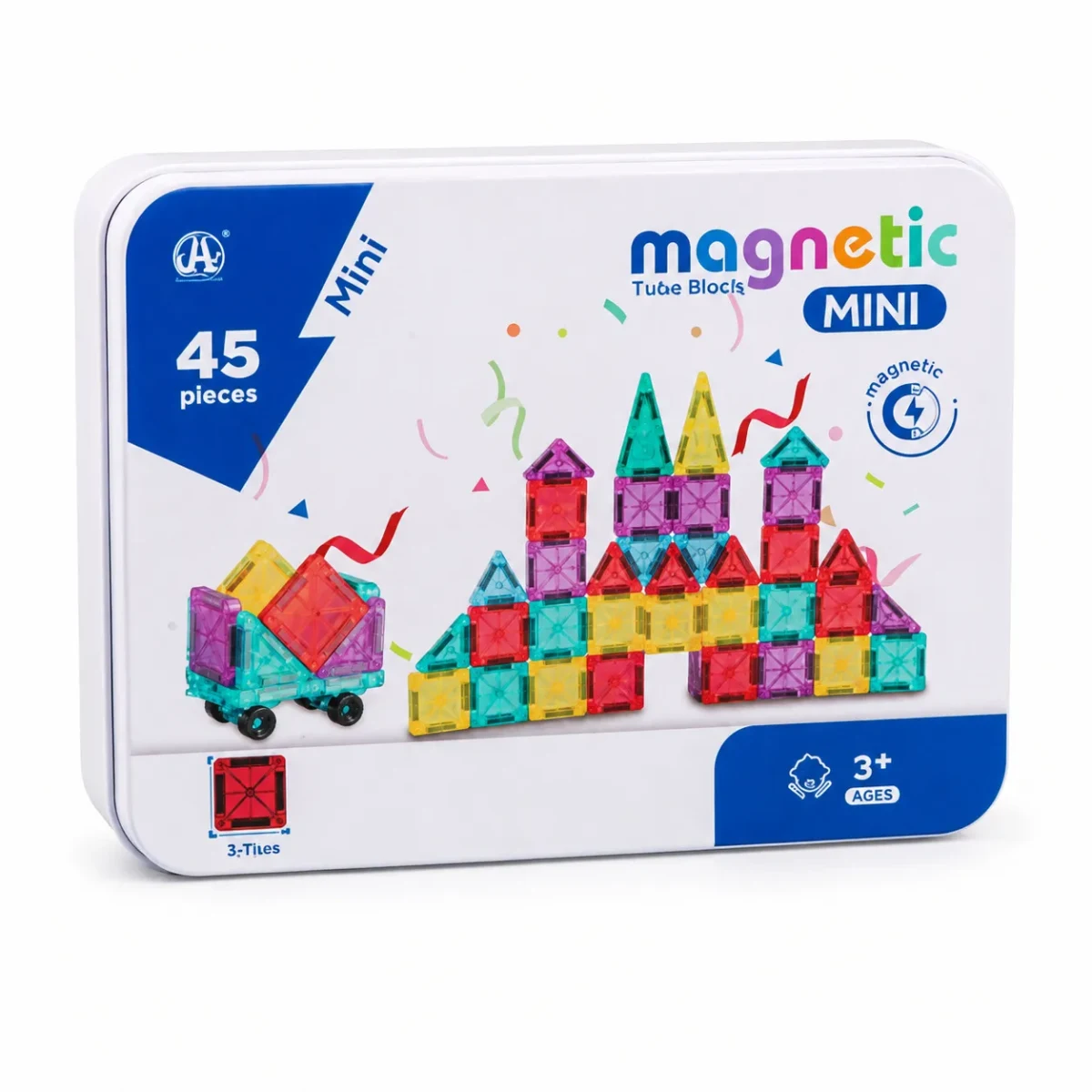 Mini Bloques Magnéticos 45 Piezas7