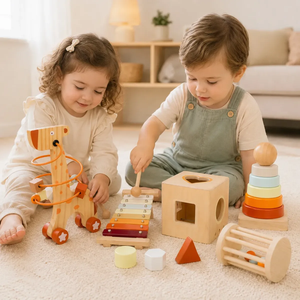 Pack 5 Juegos de Estimulación Infantil de Madera4