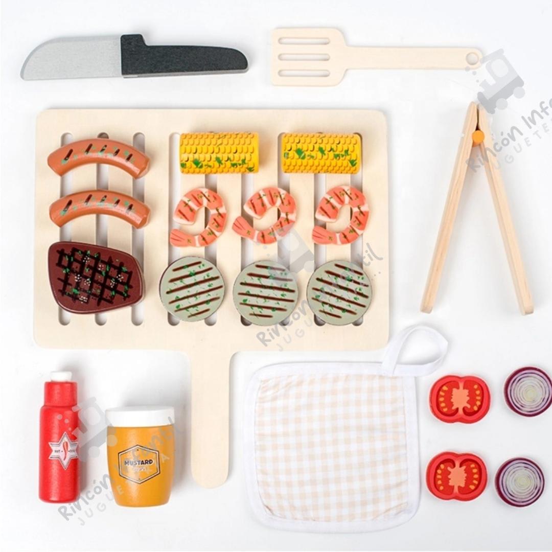 Parrilla Infantil De Madera6