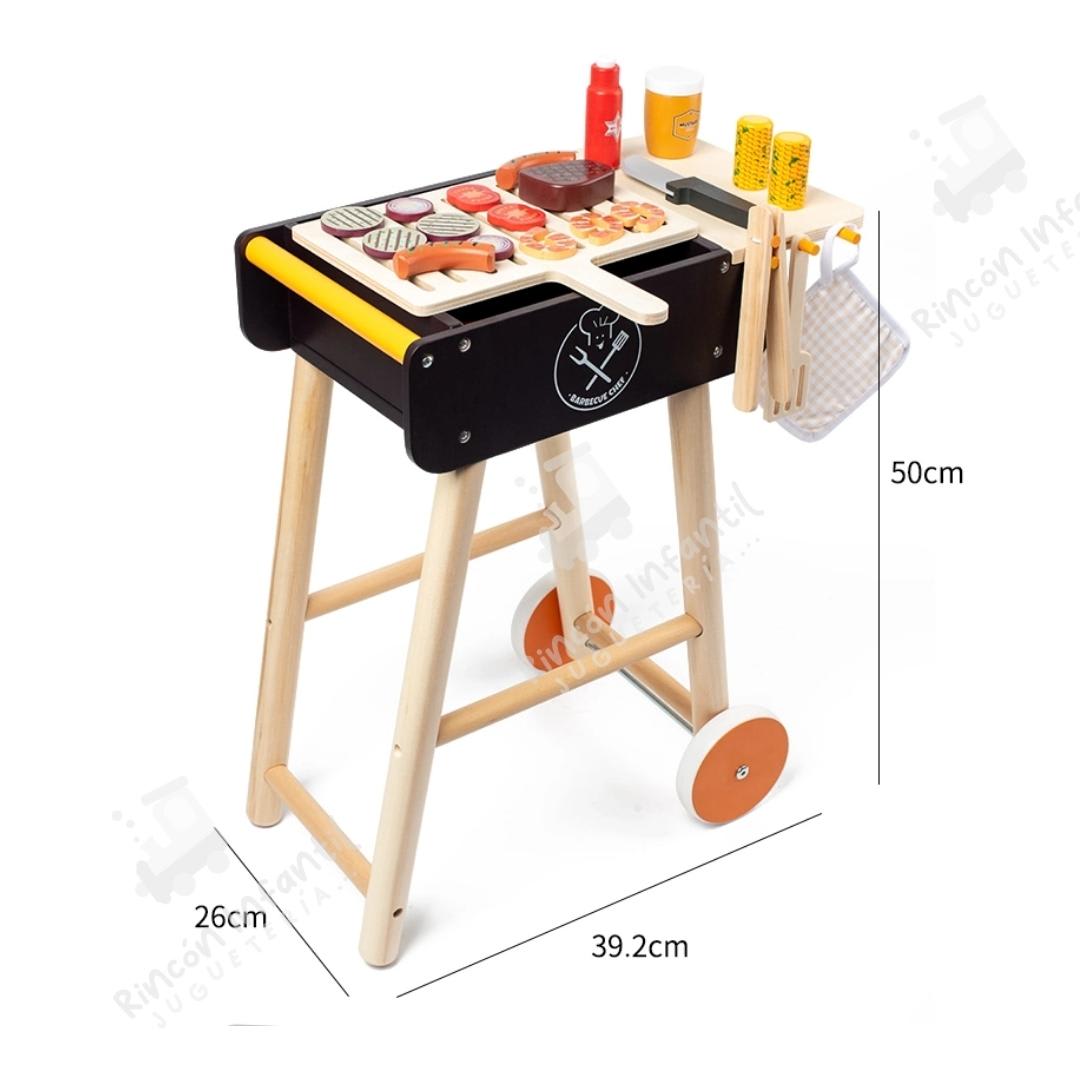 Parrilla Infantil De Madera3