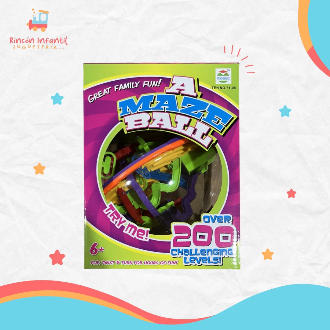 Laberinto 3D didáctico 200 Niveles2