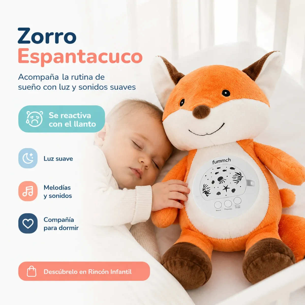 Peluche Espantacuco Zorro2