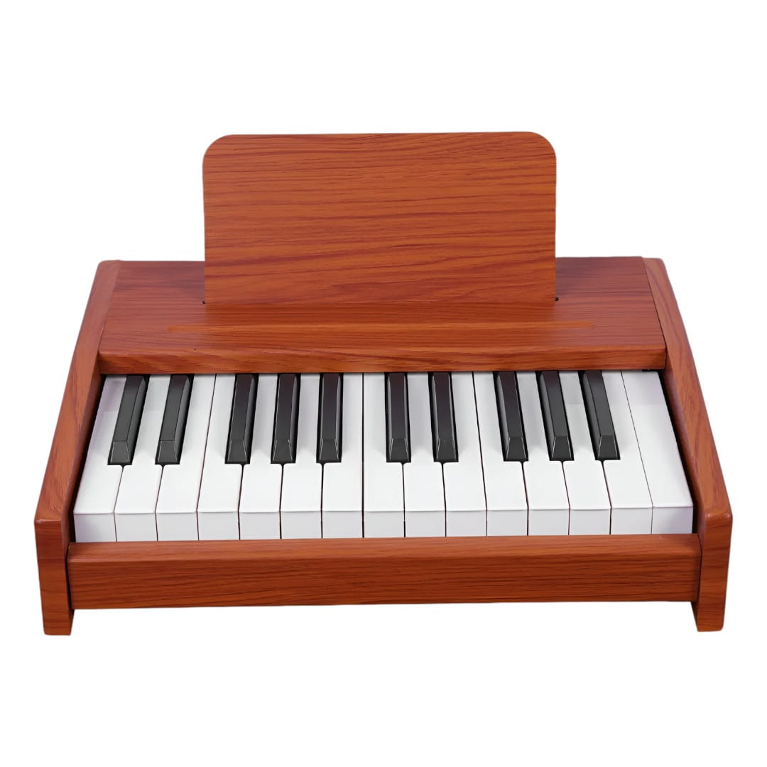 PIANO ELECTRICO 25 NOTAS CAFE2