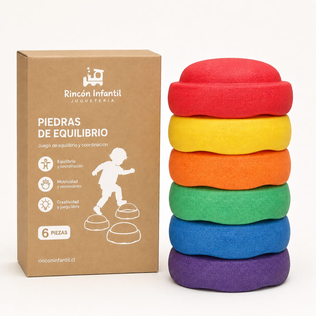 Piedras de Equilibrio Sensorial Apilables 0