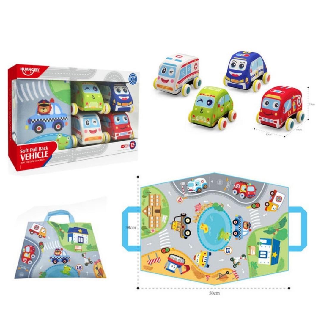 Autos de Tela y Friccion para Bebe7