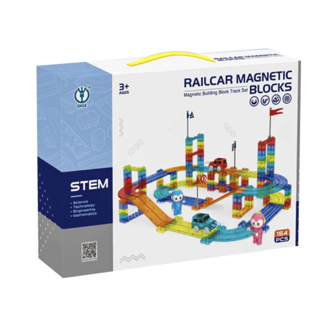 Pista Magnética 154pcs5
