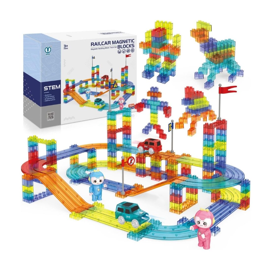 Pista Magnética 154pcs 1