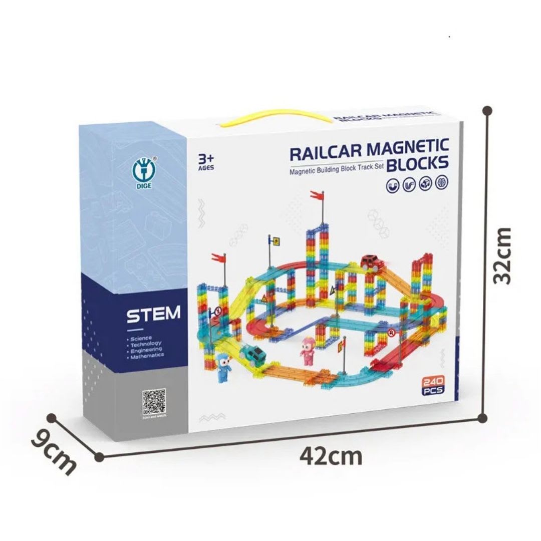 Pista Magnética 240pcs6