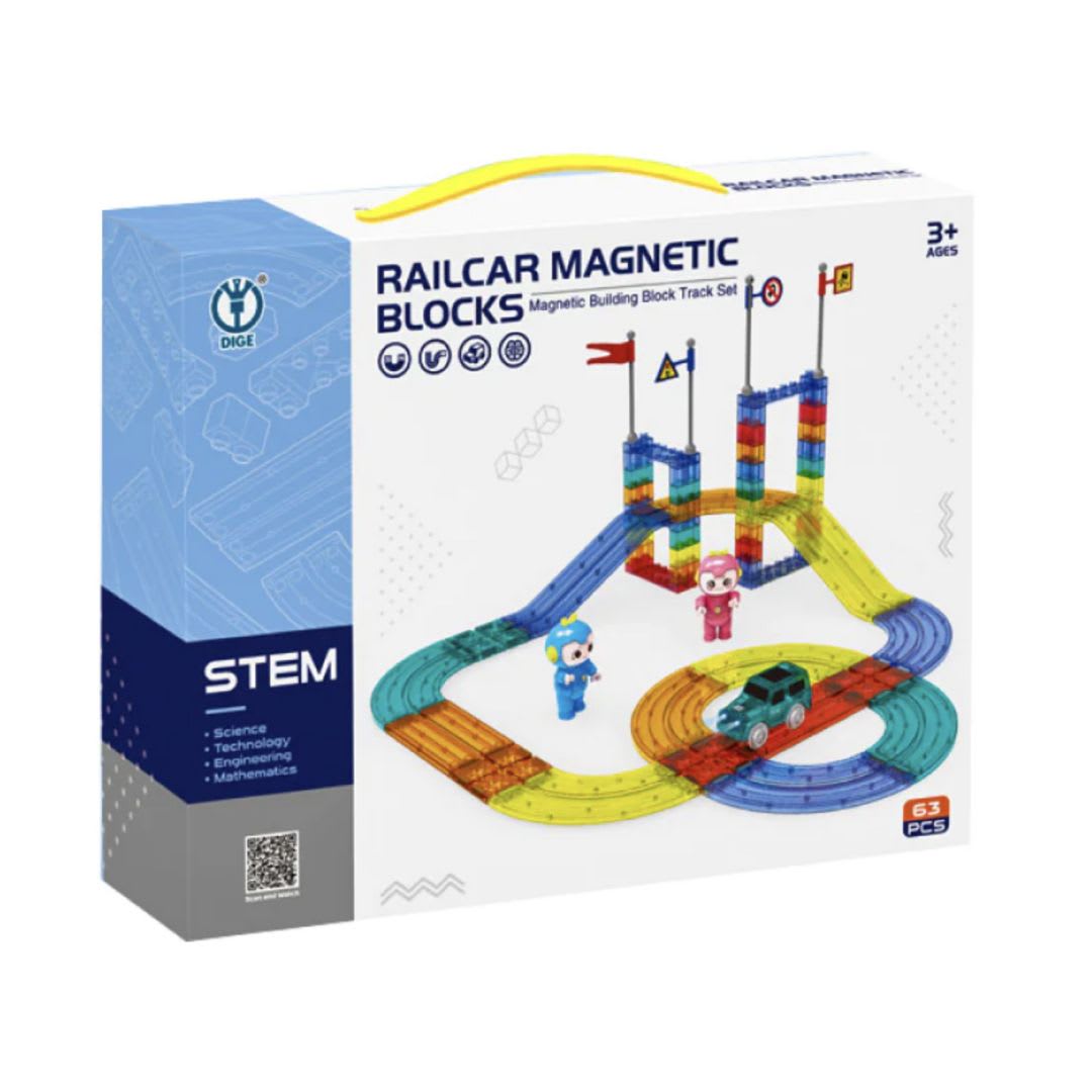 Pista Magnética 63pcs2