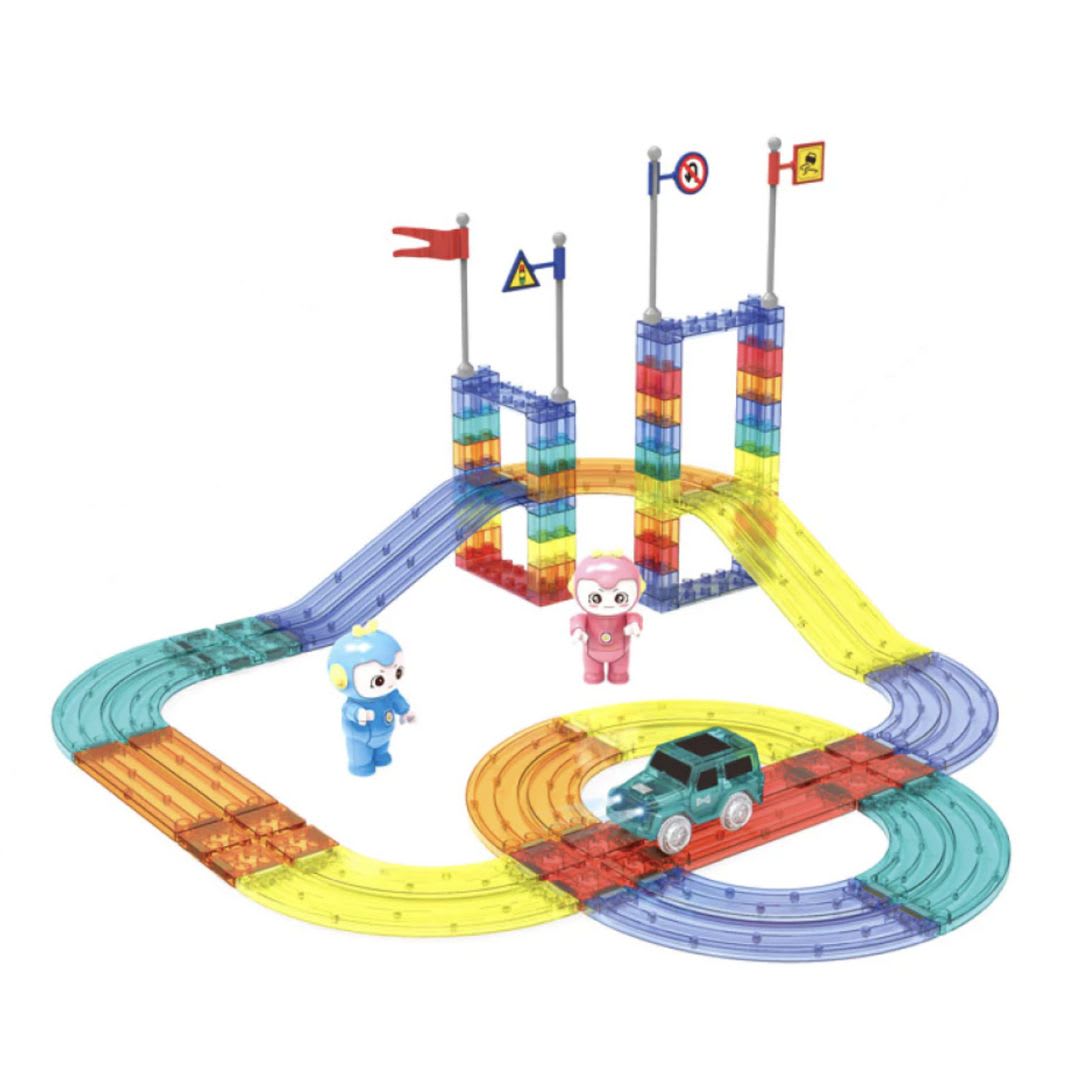 Pista Magnética 63pcs 0