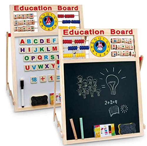 Pizarra Atril Plumón Tiza Magnética.9