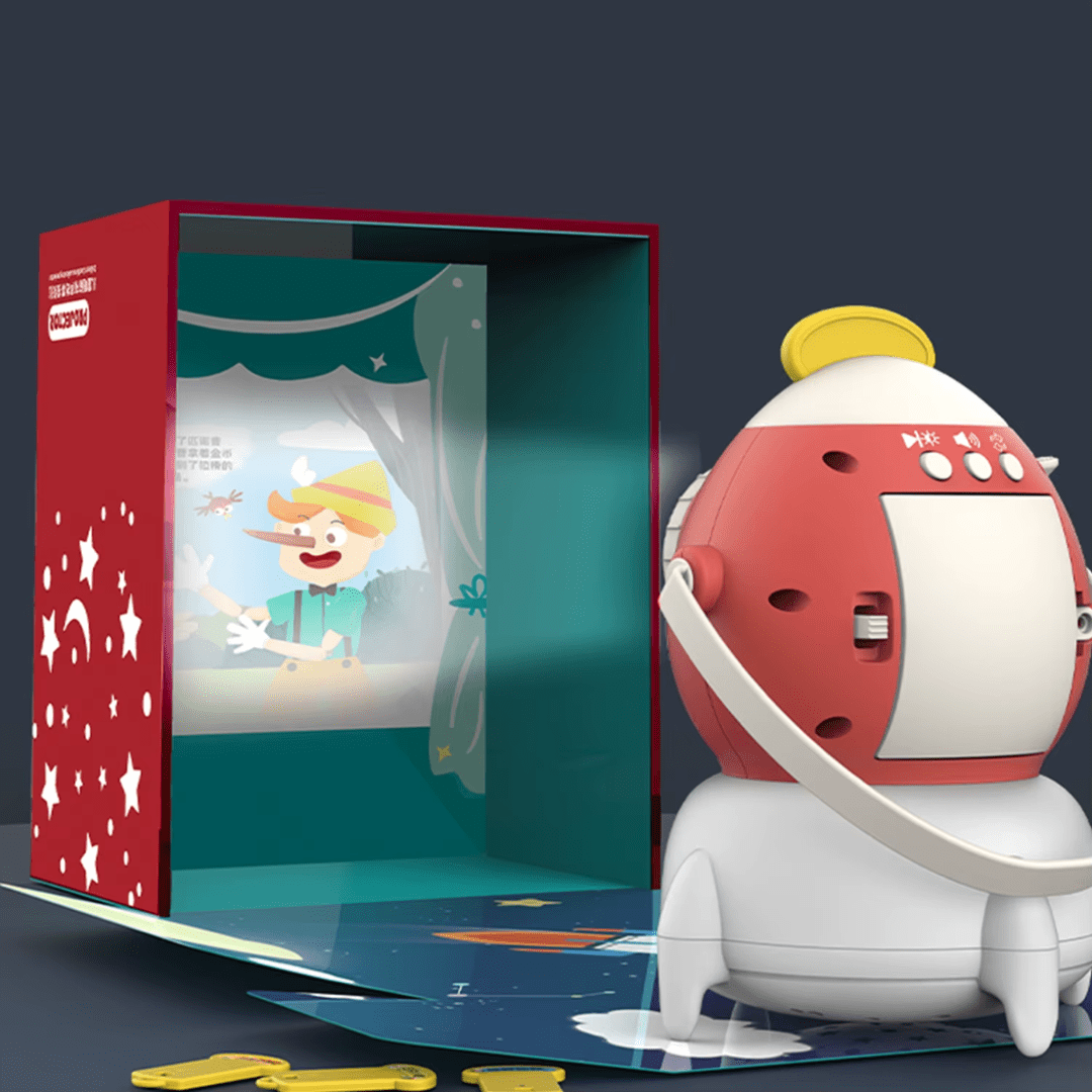 Proyector de cuentos y espantacucos Azul7