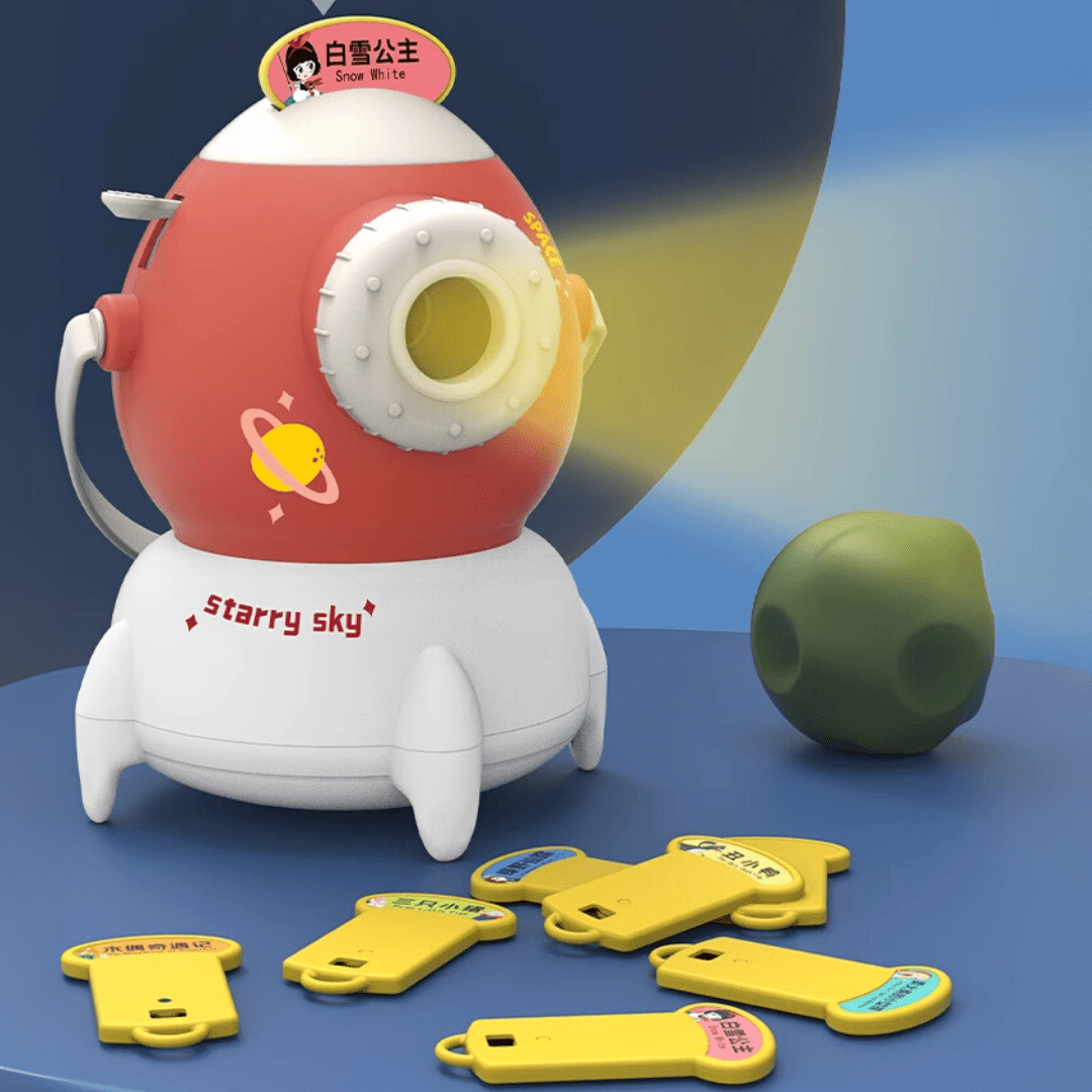 Proyector de cuentos y espantacucos Azul8