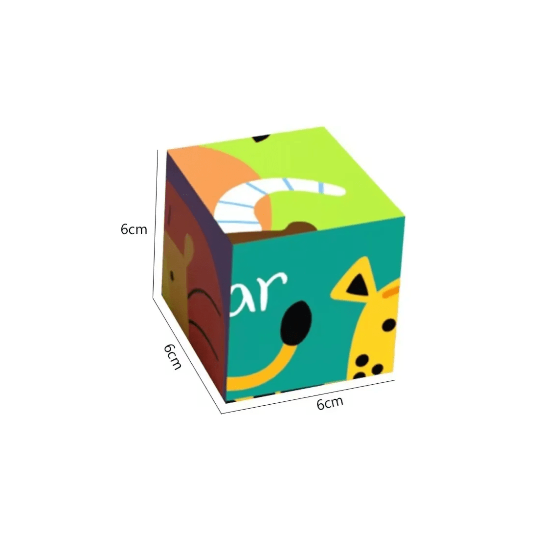 Puzzle de Cubos 6 en 1 con Animales10