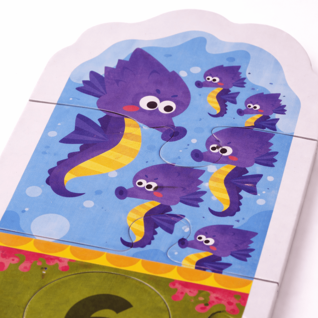 Puzzle Infantil de Números 1 al 104