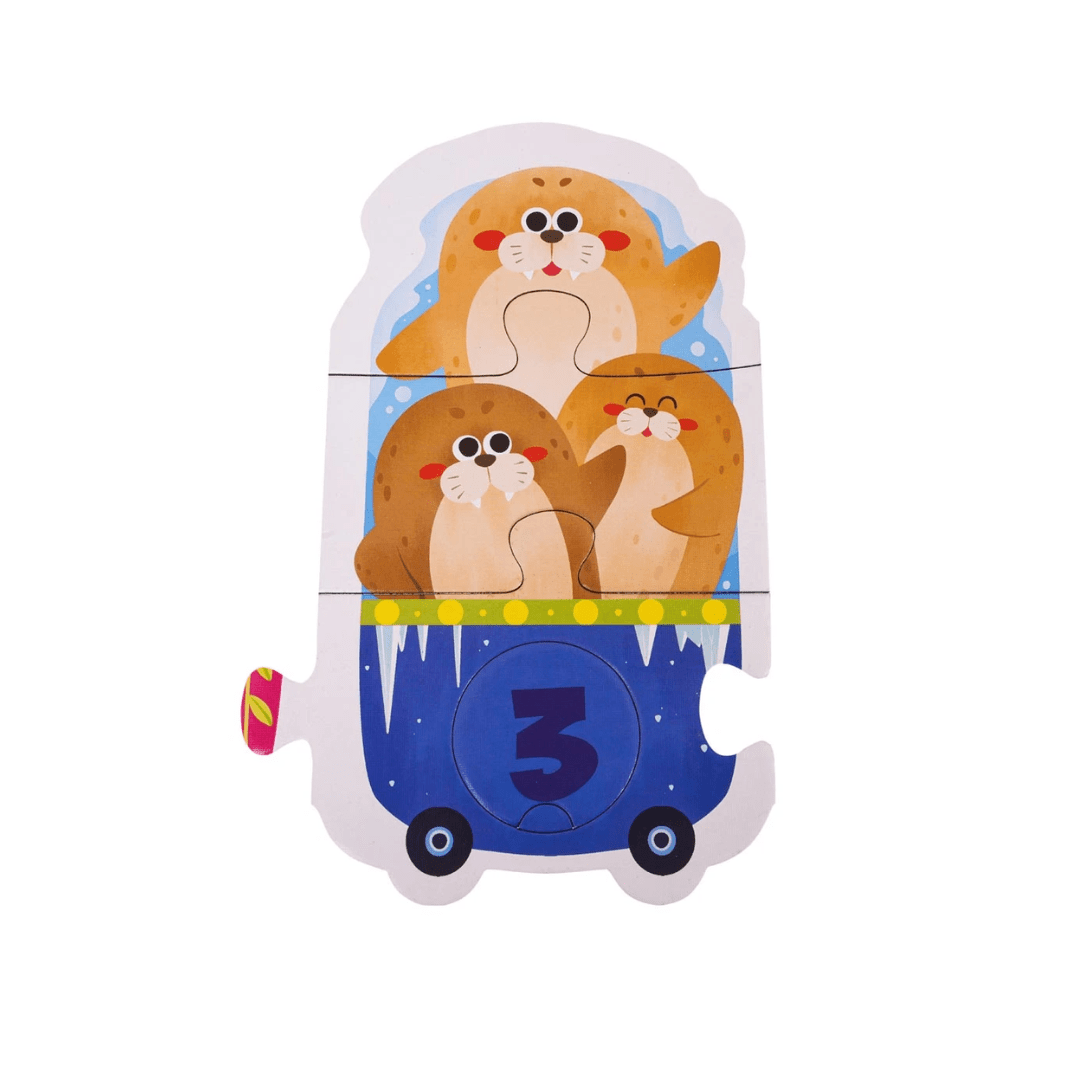Puzzle Infantil de Números 1 al 106