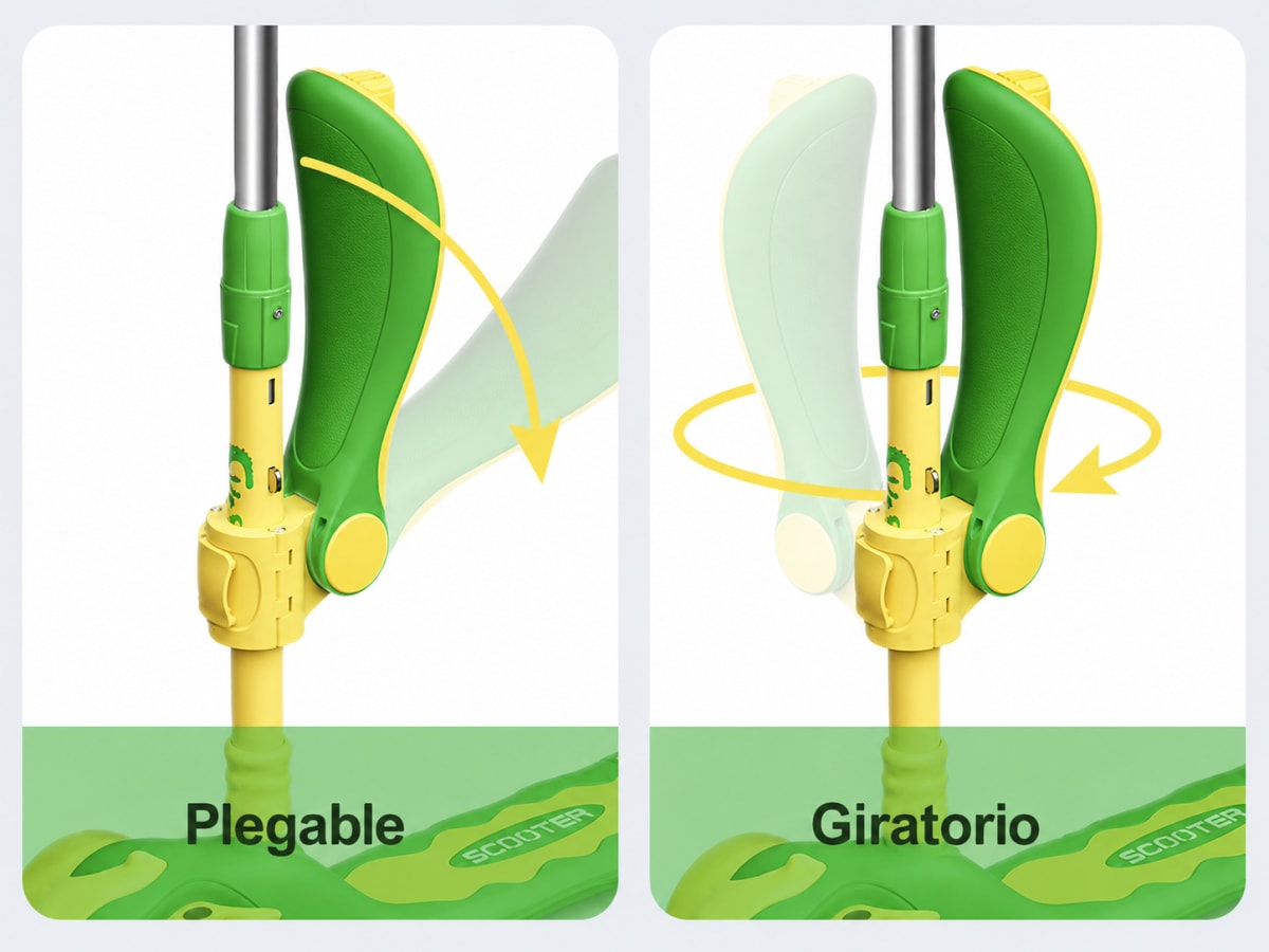 Scooter dino verde6