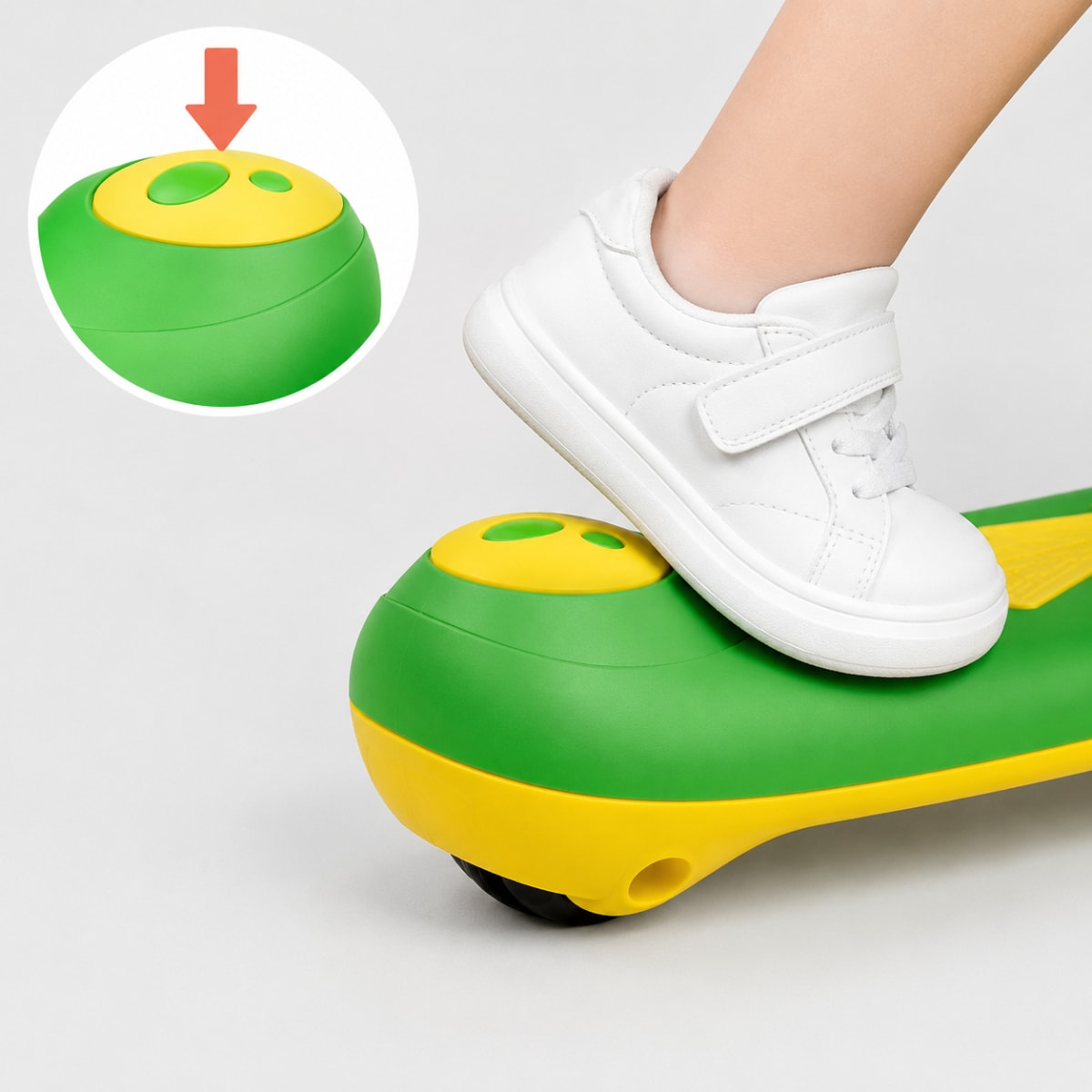 Scooter dino verde10