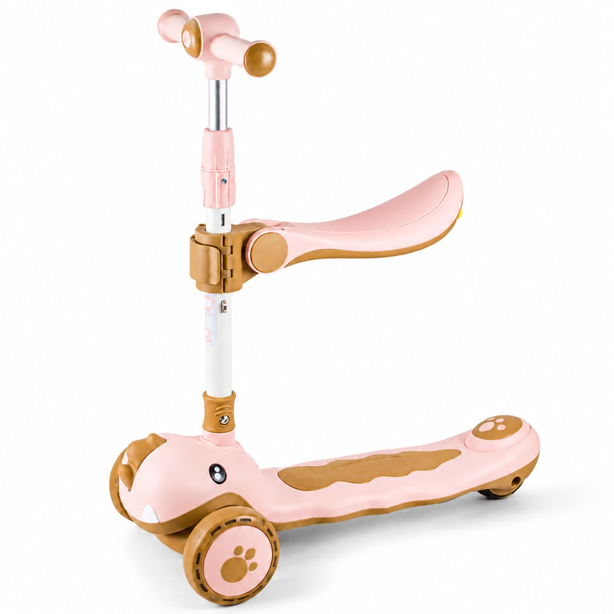 Scooter Dino Rosa4