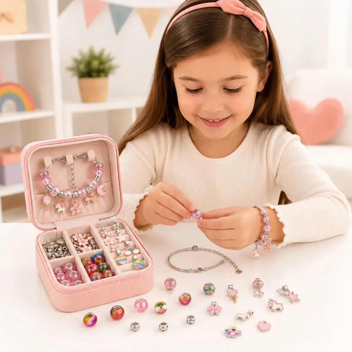 Set Crea Pulseras  con Joyero5