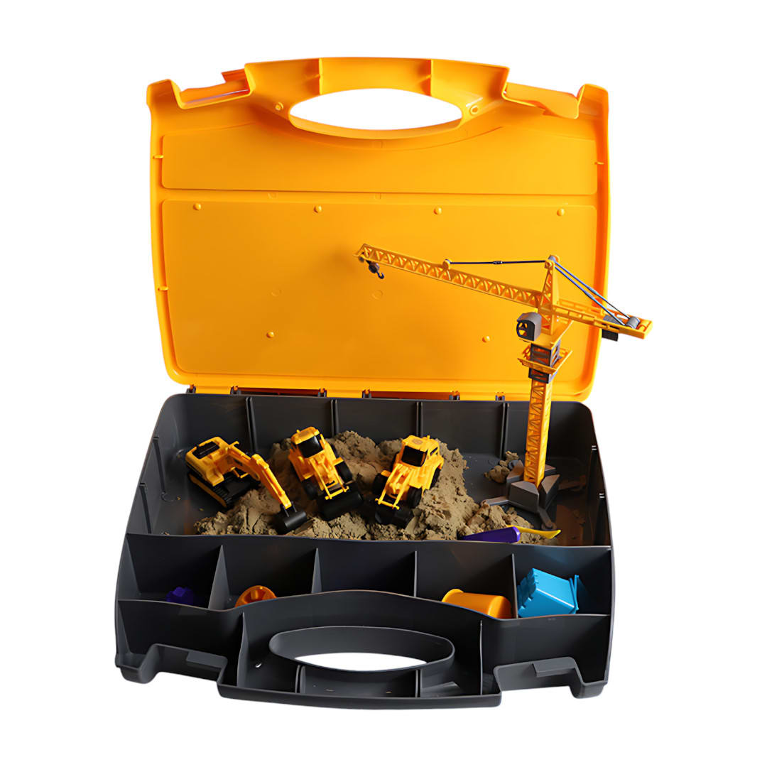 Set de Arena Magica con Maquinaria de Construcción3