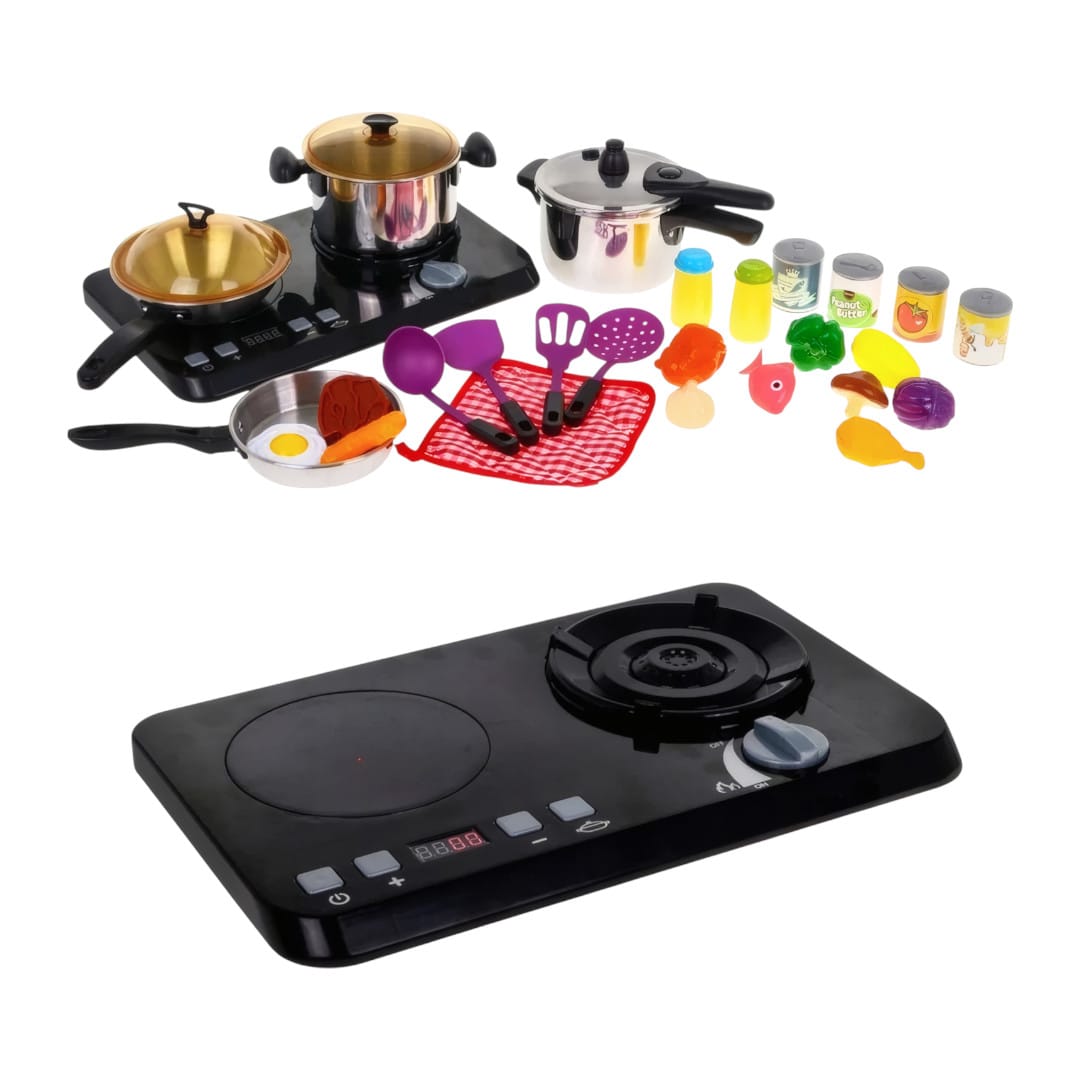 Set de Cocina Infantil con Ollas metalicas 32 pcs4