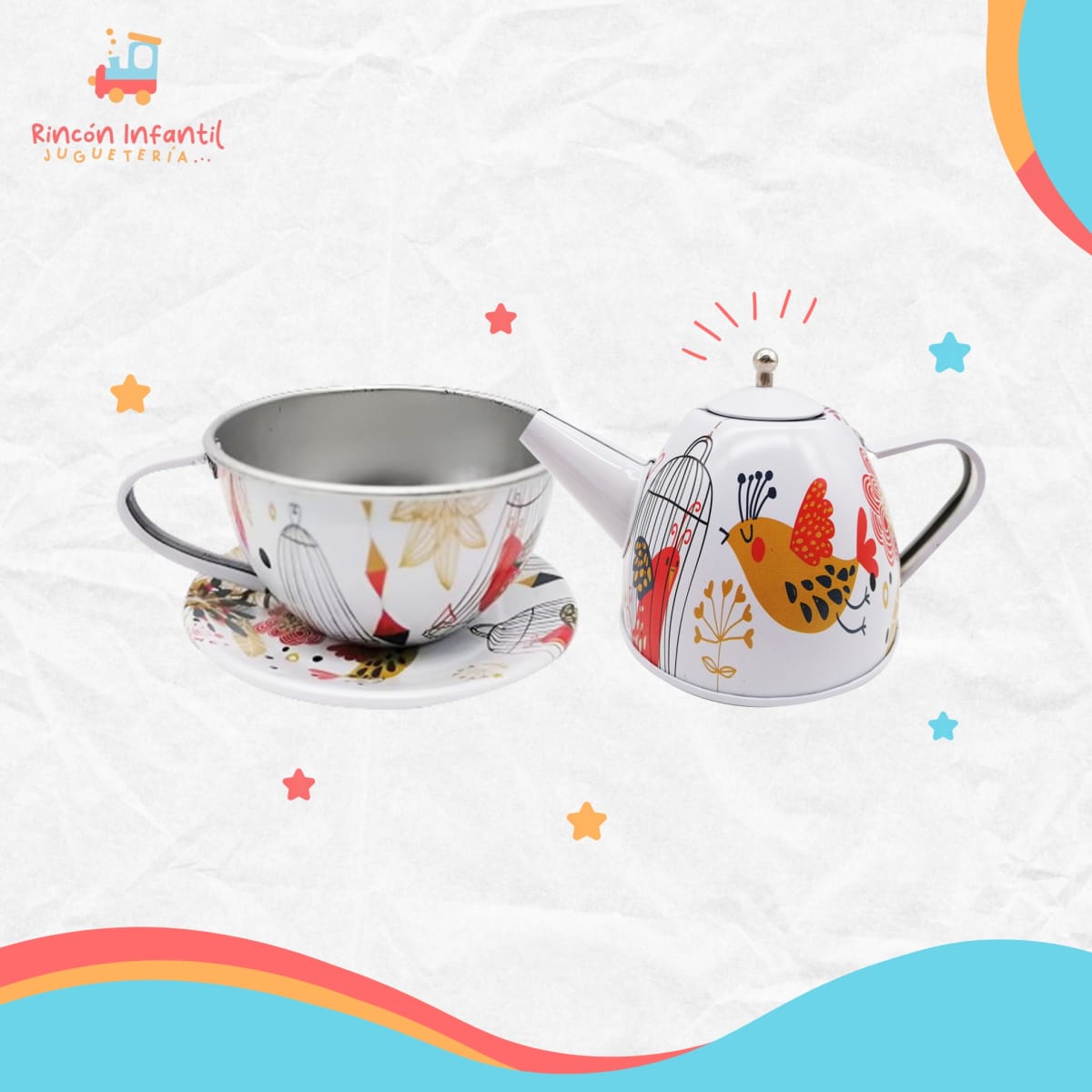 Set De Te Metálico7