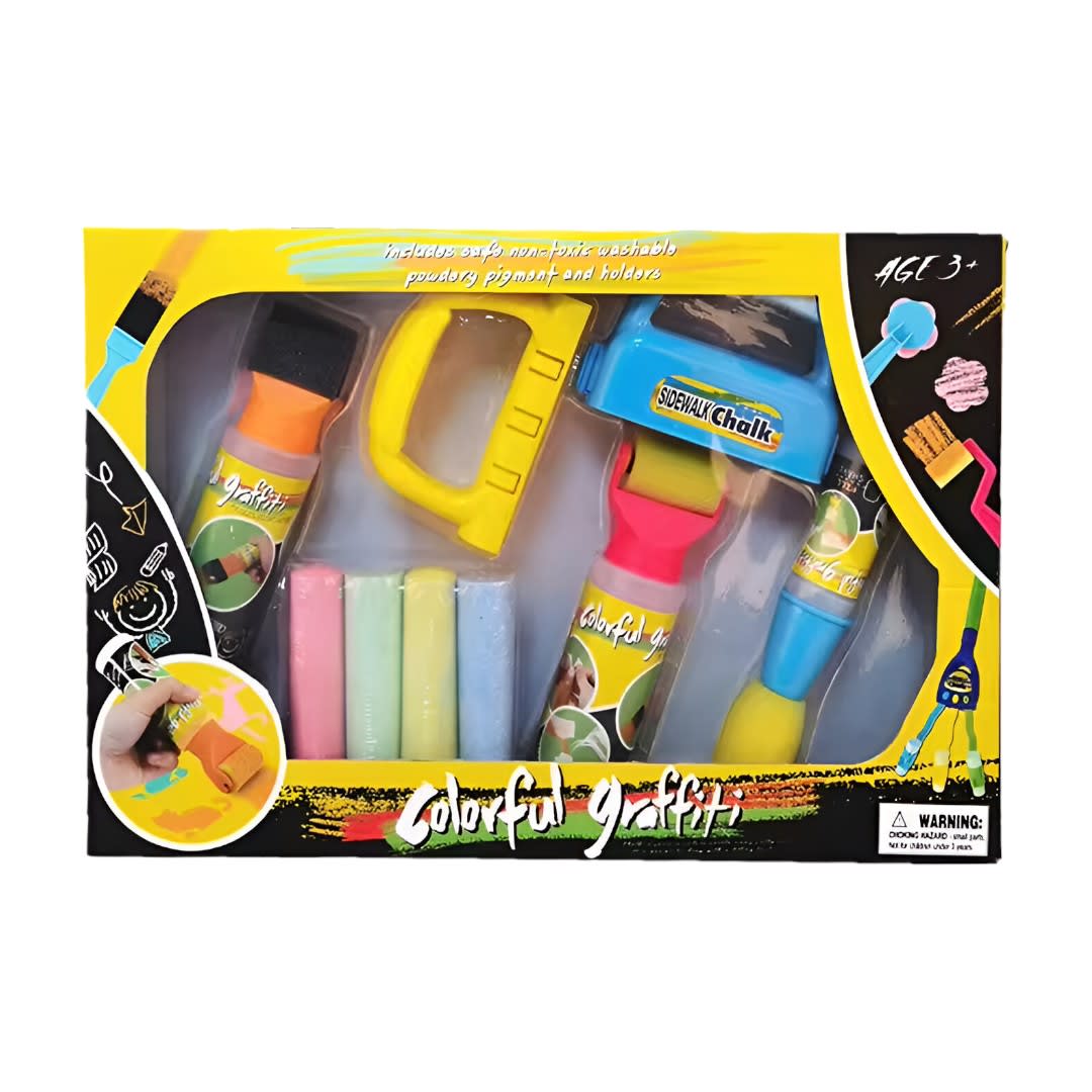 Set de tizas y accesorios 9pcs1