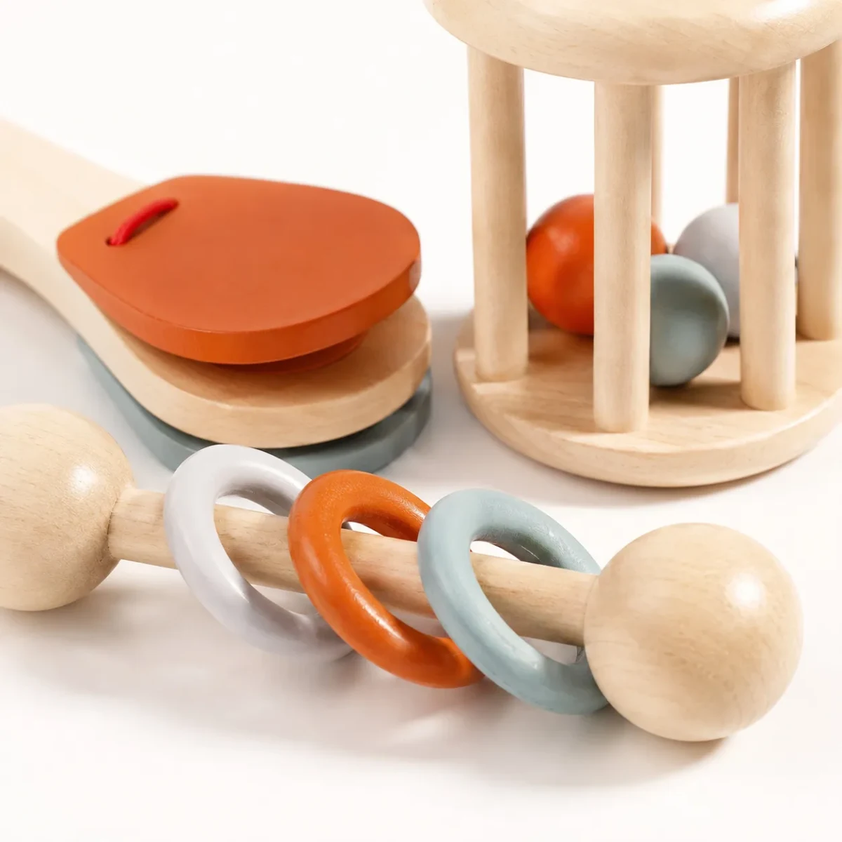 Set Sensorial Musical de Madera 5 Piezas3