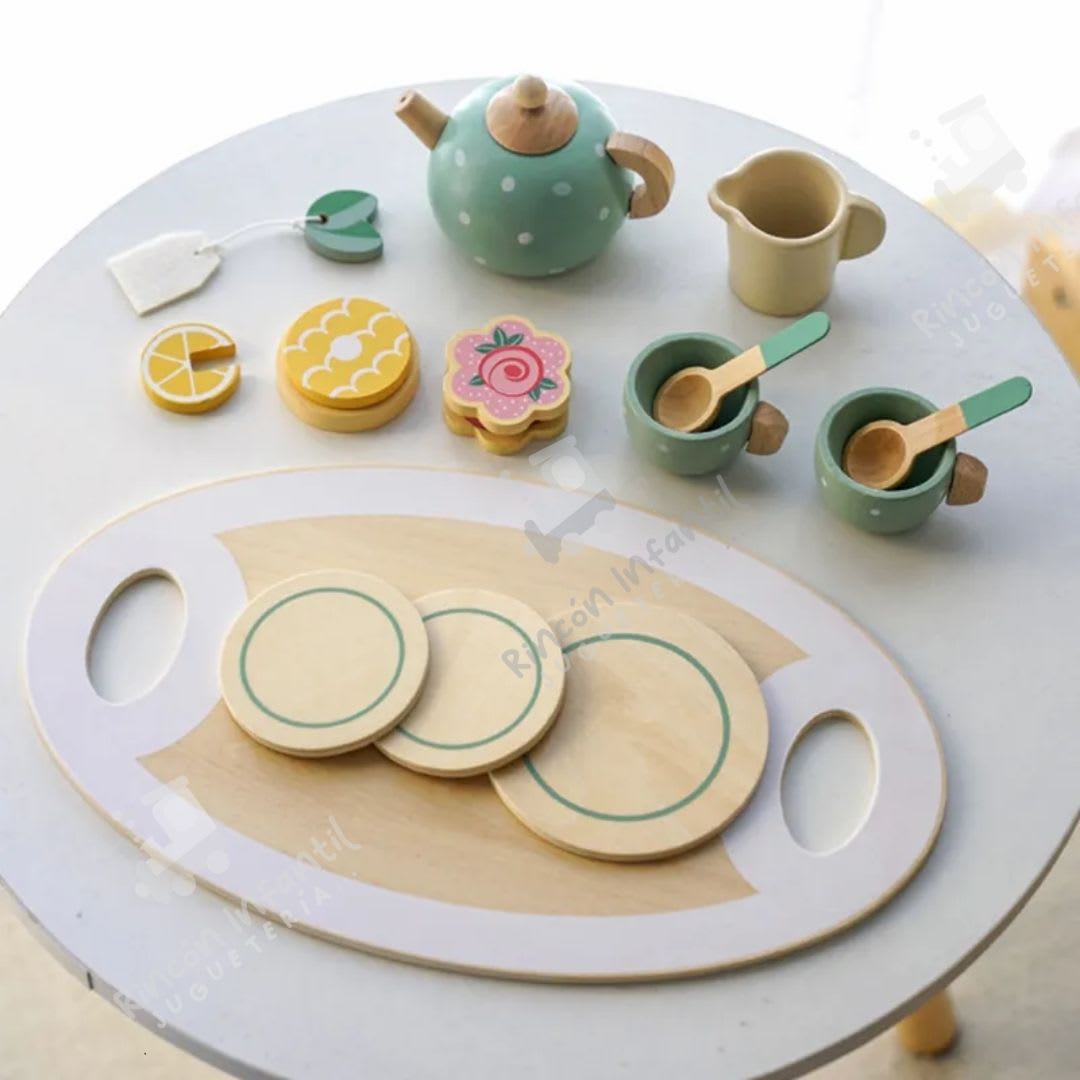 Set De Te De Madera2