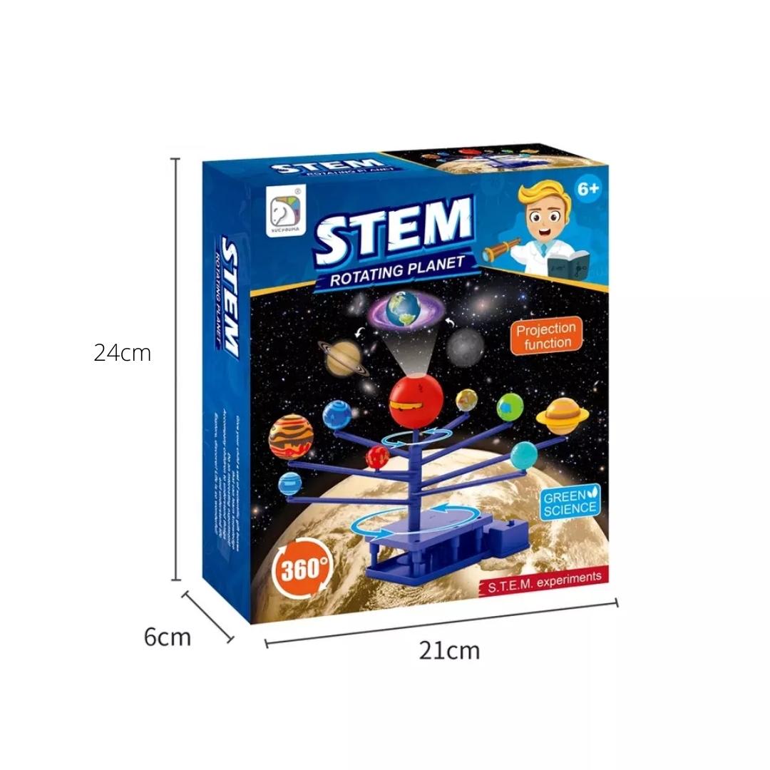 Sistema Solar con Proyector de Planetas3