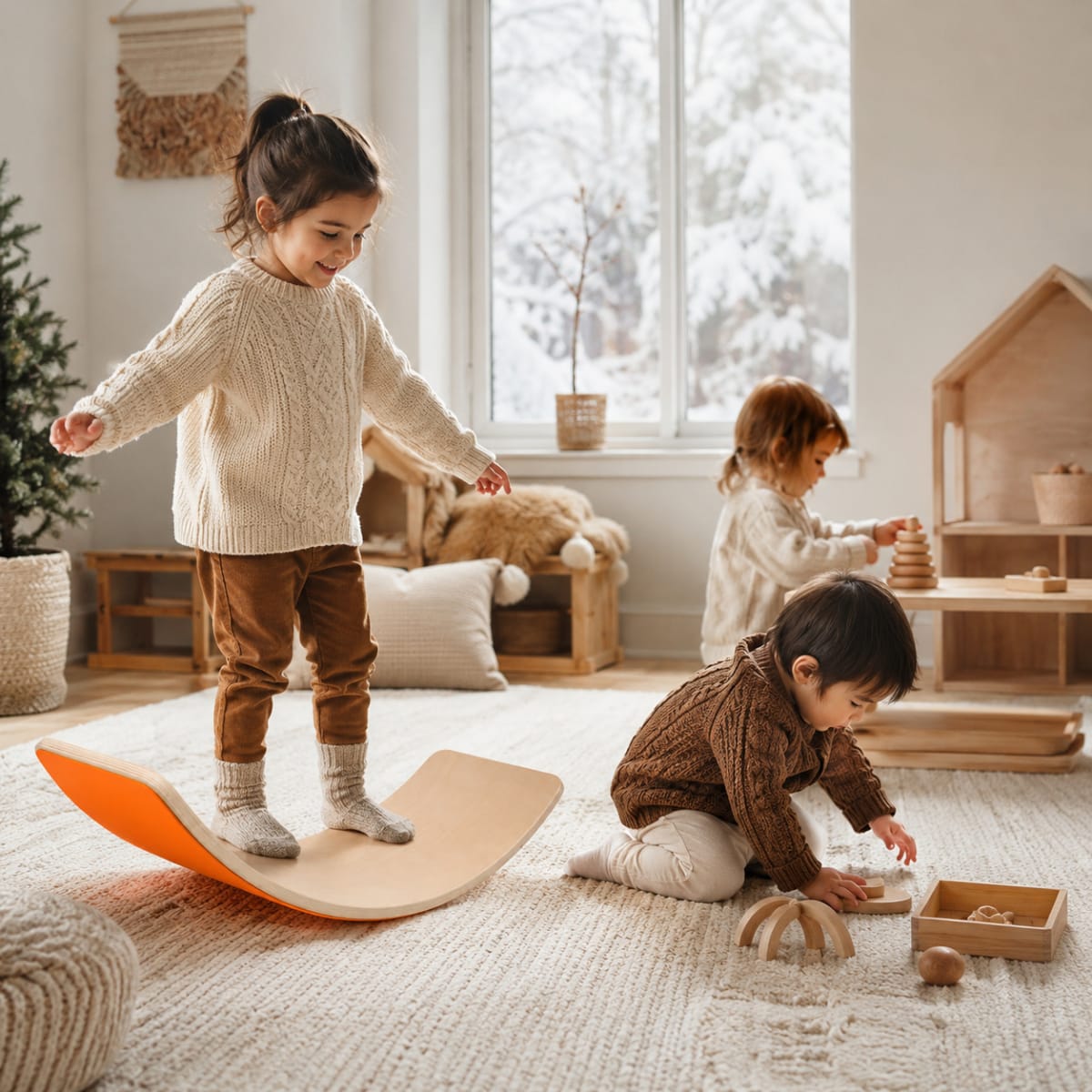 Tabla Curva de Equilibrio de Madera con fieltro7