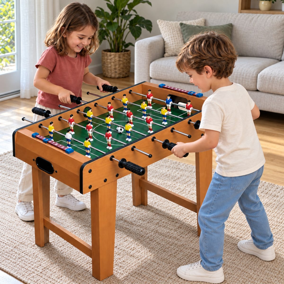 Taca Taca Infantil de Madera con 9 Jugadores2