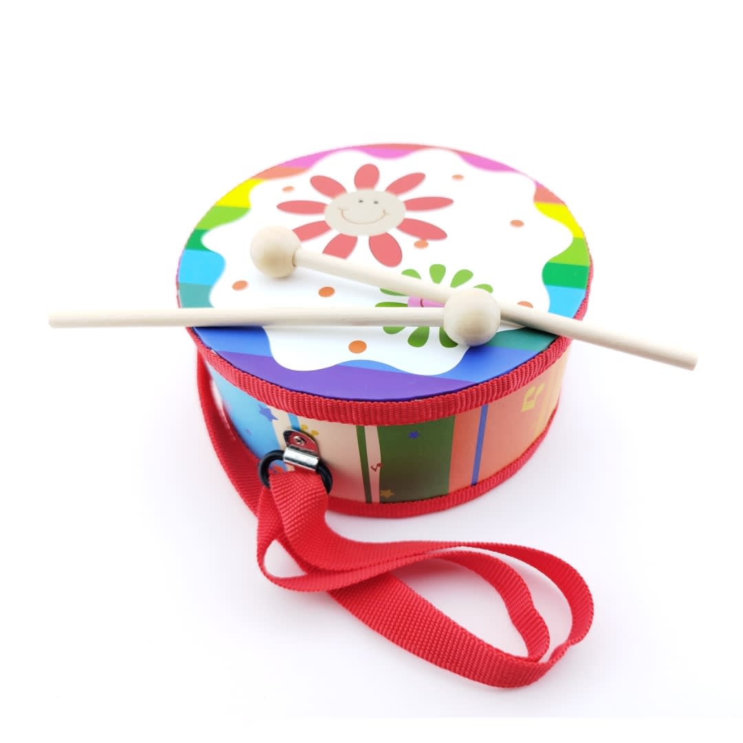 Tambor Infantil De Madera 8